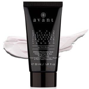 🌈2/$20. Avant skincare deluxe hyaluronic acid vivifing face & eye night cream